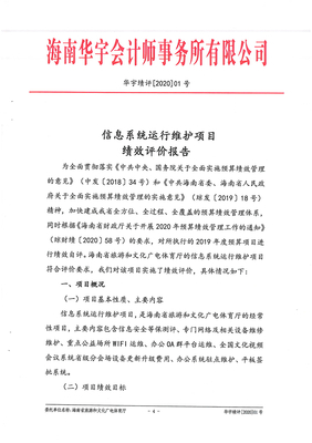 2019年信息系統(tǒng)運(yùn)行維護(hù)財(cái)政支出項(xiàng)目績(jī)效評(píng)價(jià)報(bào)告